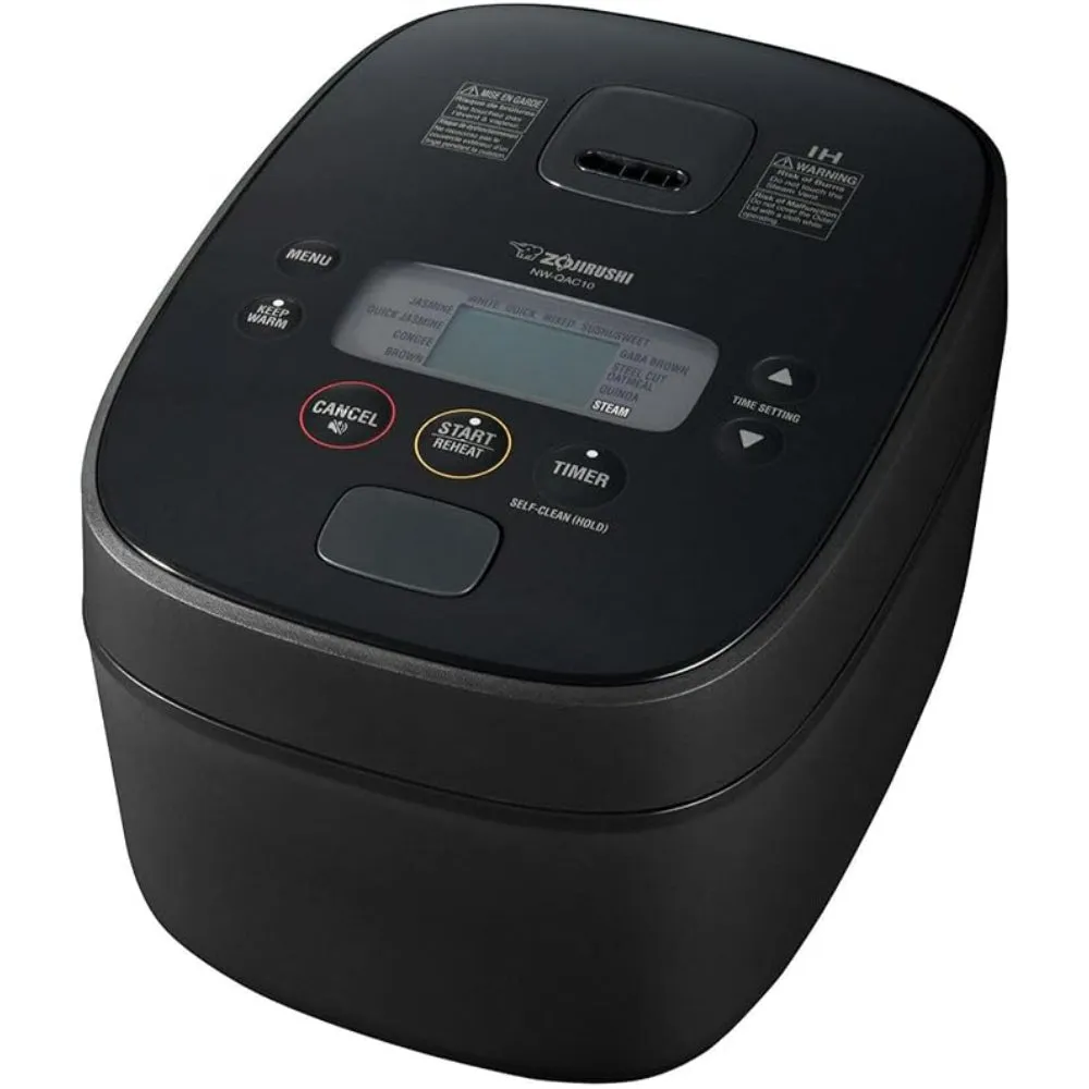 Electronic Rice cooker/ warmer 1.0 ltr, BLACK