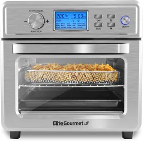 Elite Gourmet Programmable 22Qt. Air Fryer