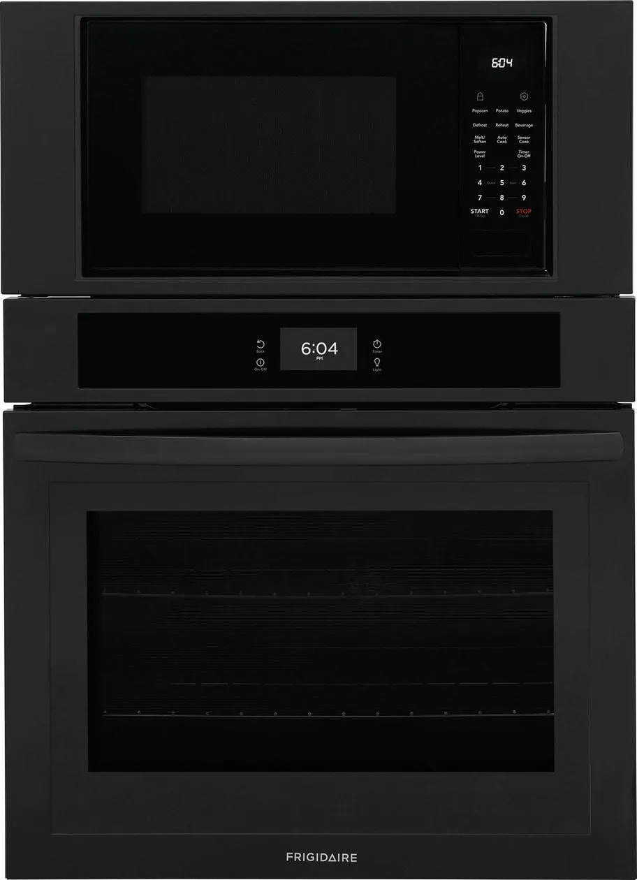 FCWM3027AB Frigidaire 30" Electric Wall Oven and Microwave Combination