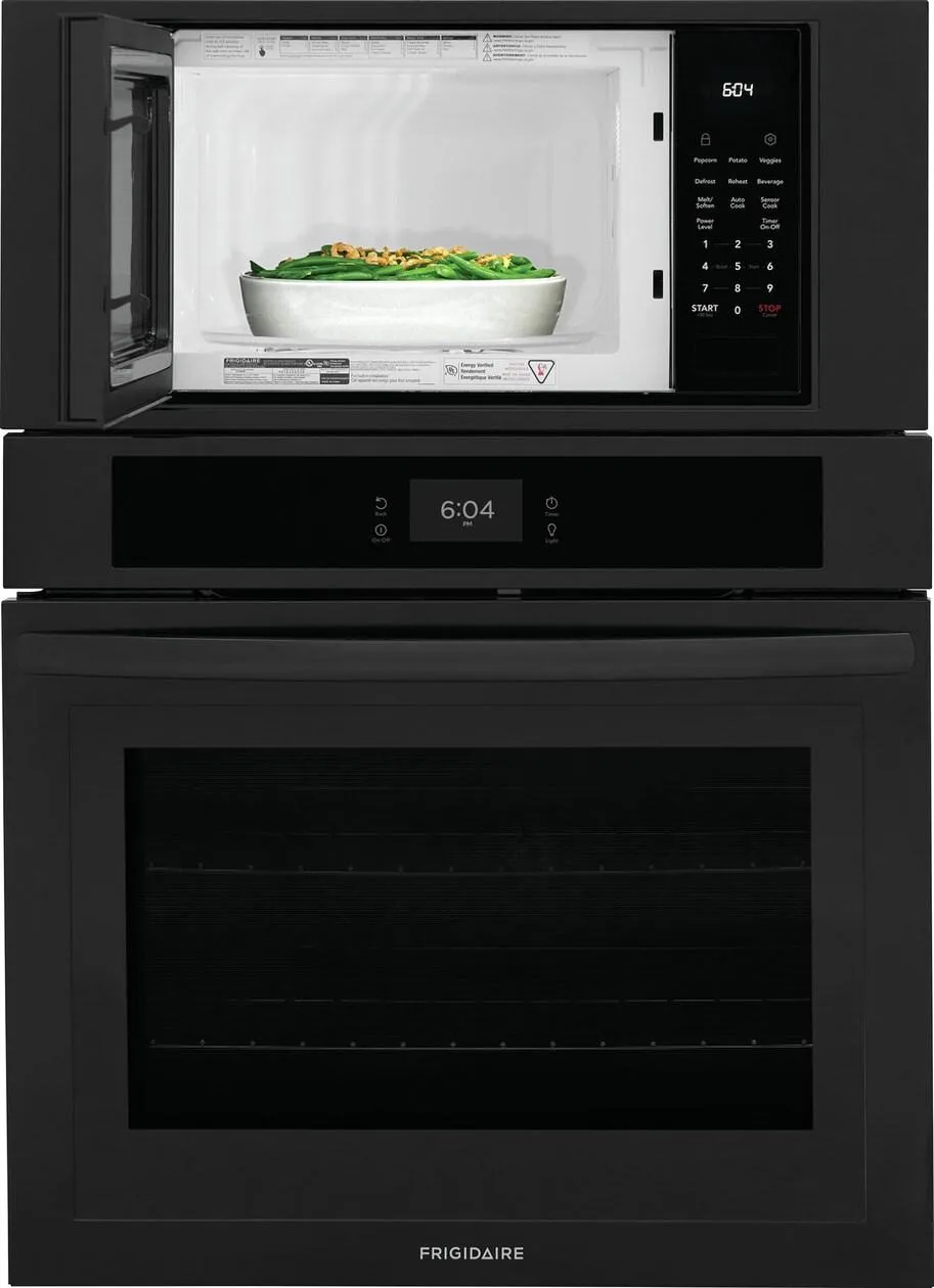 FCWM3027AB Frigidaire 30" Electric Wall Oven and Microwave Combination