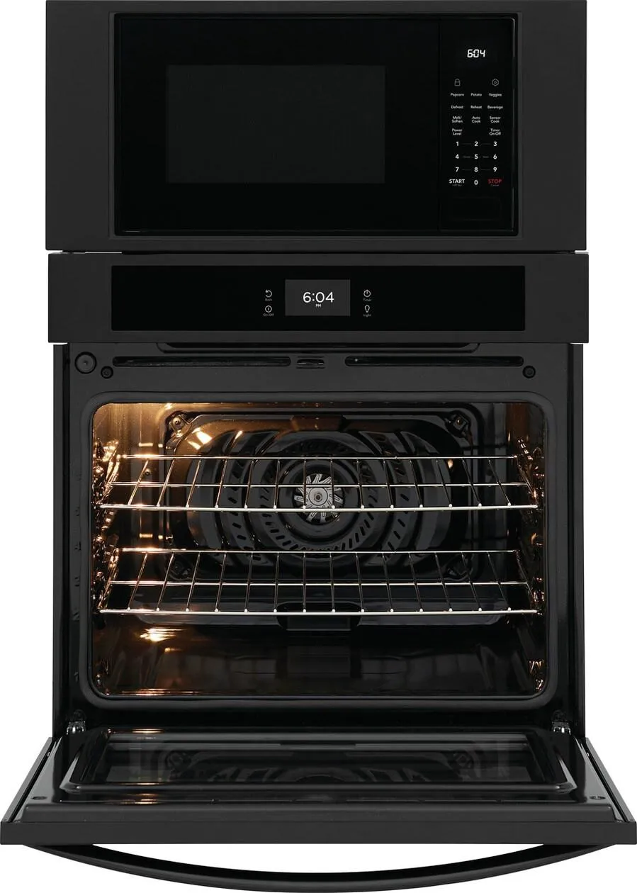 FCWM3027AB Frigidaire 30" Electric Wall Oven and Microwave Combination