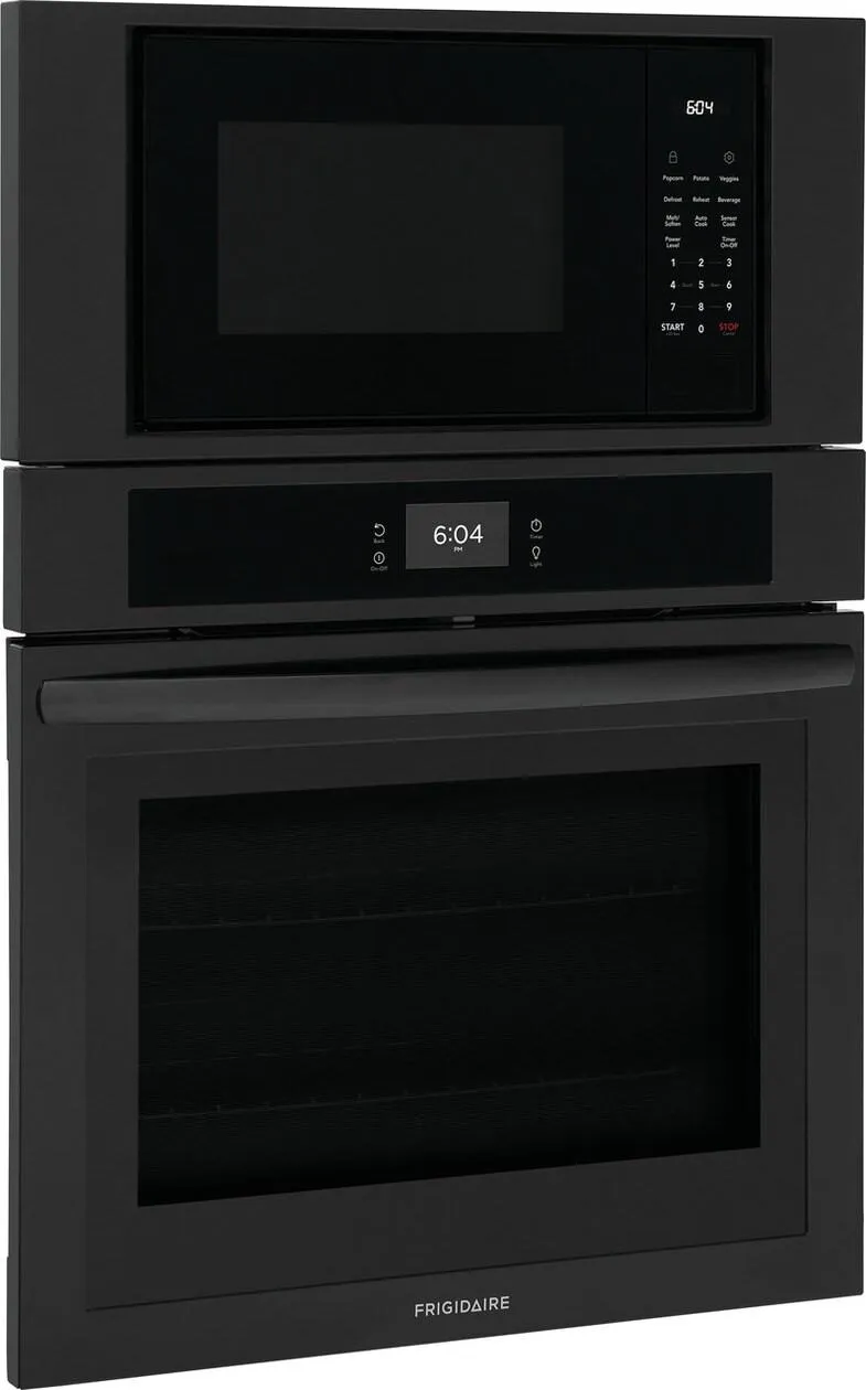 FCWM3027AB Frigidaire 30" Electric Wall Oven and Microwave Combination