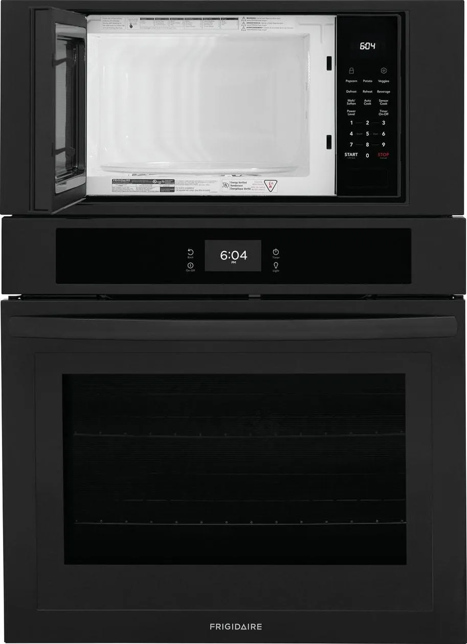 FCWM3027AB Frigidaire 30" Electric Wall Oven and Microwave Combination