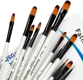 Filbert Brush - Set of 12