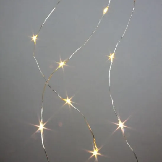 Fine Silver String Wire Fairy Lights