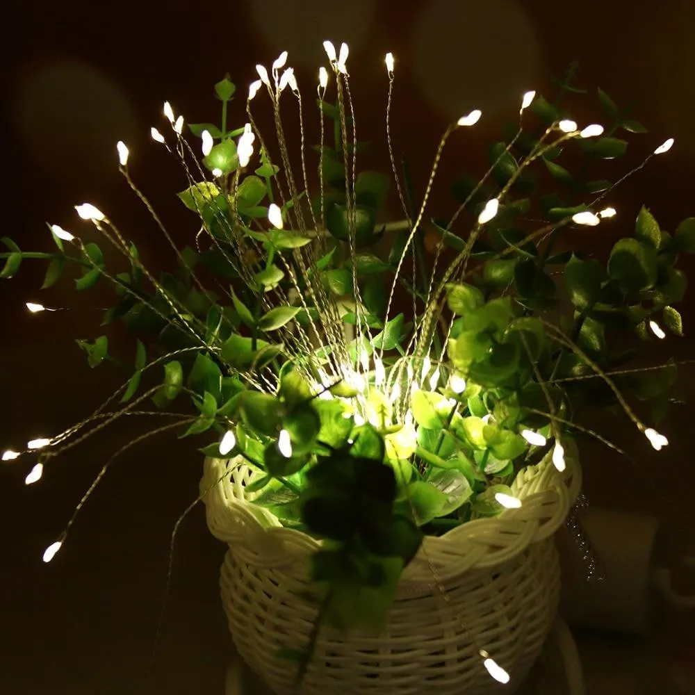 Fireworks Holiday Light - String Light Outdoor Christmas Garland For Garden, Bistro, Party Decor