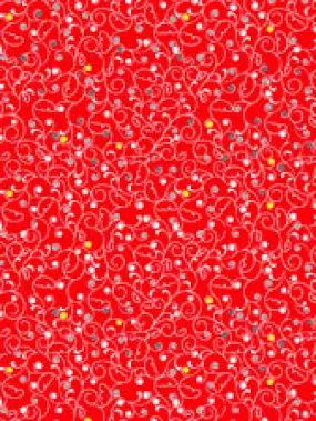 Flower Fabric EQ Bellissima Swirl Red 4592