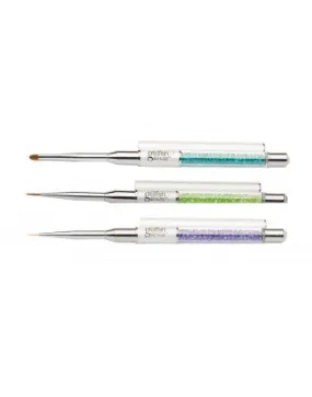 Gelish Harmony Brush Set 3 pcs - Nail Art Brushes