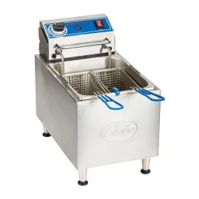 Globe PF10E Countertop Fryer, Electric, 10 lb. cap.