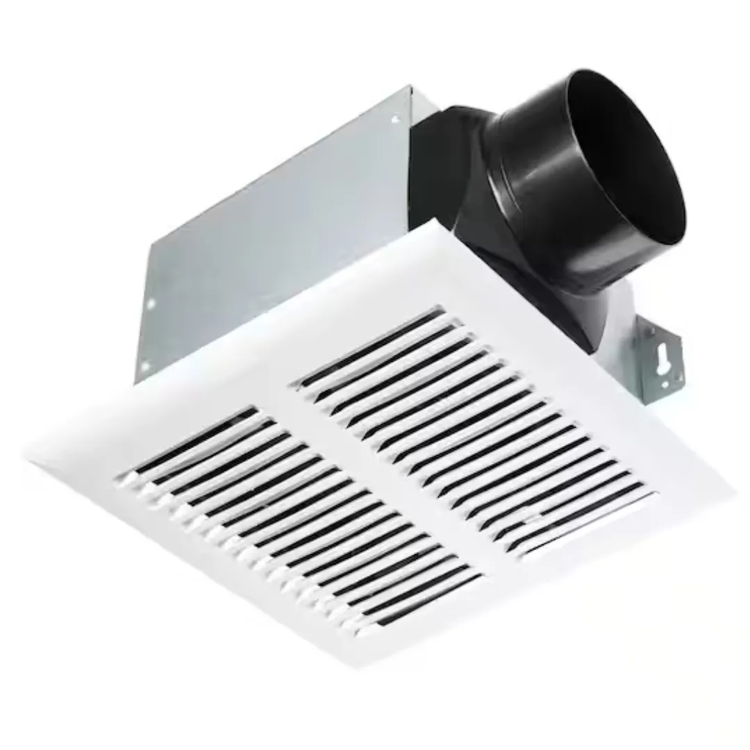 Hampton Bay 80 CFM Ceiling Mount Room Side Bathroom Exhaust Fan