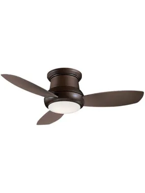 Hardware House 239837 Oil Rubbed Bronze 52-Inch Flush Mount Ceiling Fan (52", Oil Rubbed Bronze)