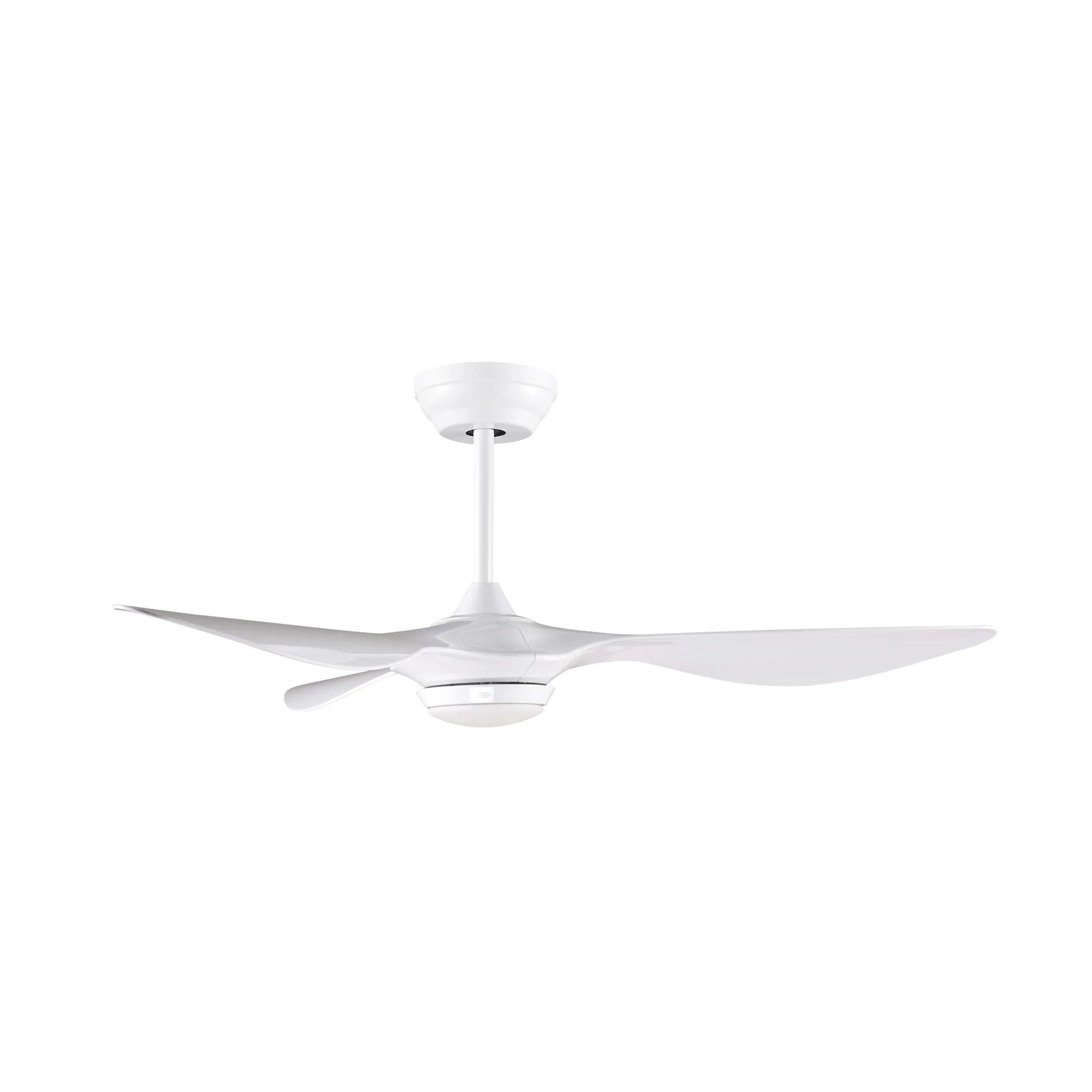 Hayman Indoor/Outdoor DC Ceiling Fan with LED Light & Remote - White 132cm