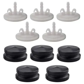 Hipa 5pcs Primer Bulb Kit For Toro CCR1000 CCR2000 CCR2400 2450 CCR3000 CCR3650 compatible with Toro Lawnboy 44-2750 66-7460 Snowblower