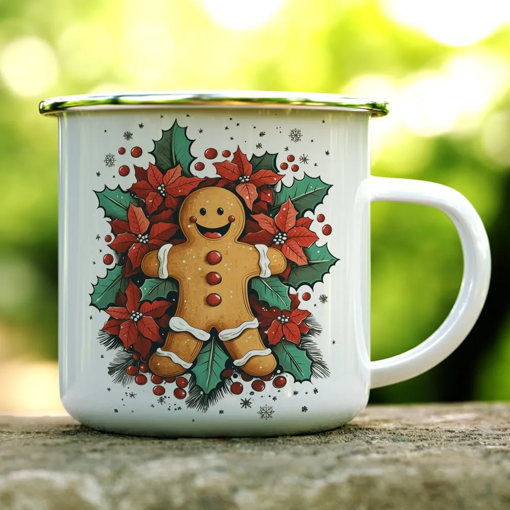 Holiday Gingerbread Camp Mug