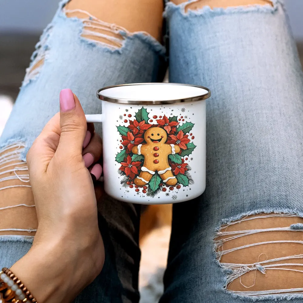 Holiday Gingerbread Camp Mug