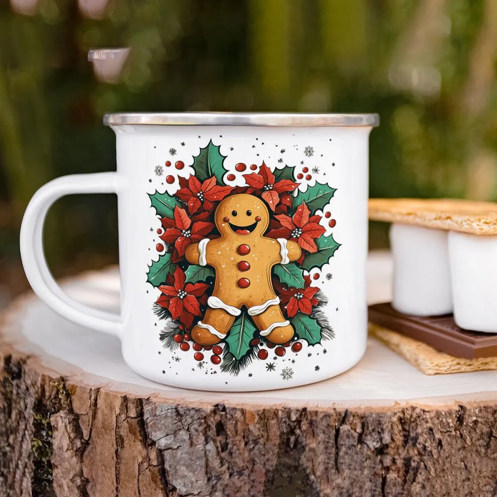 Holiday Gingerbread Camp Mug