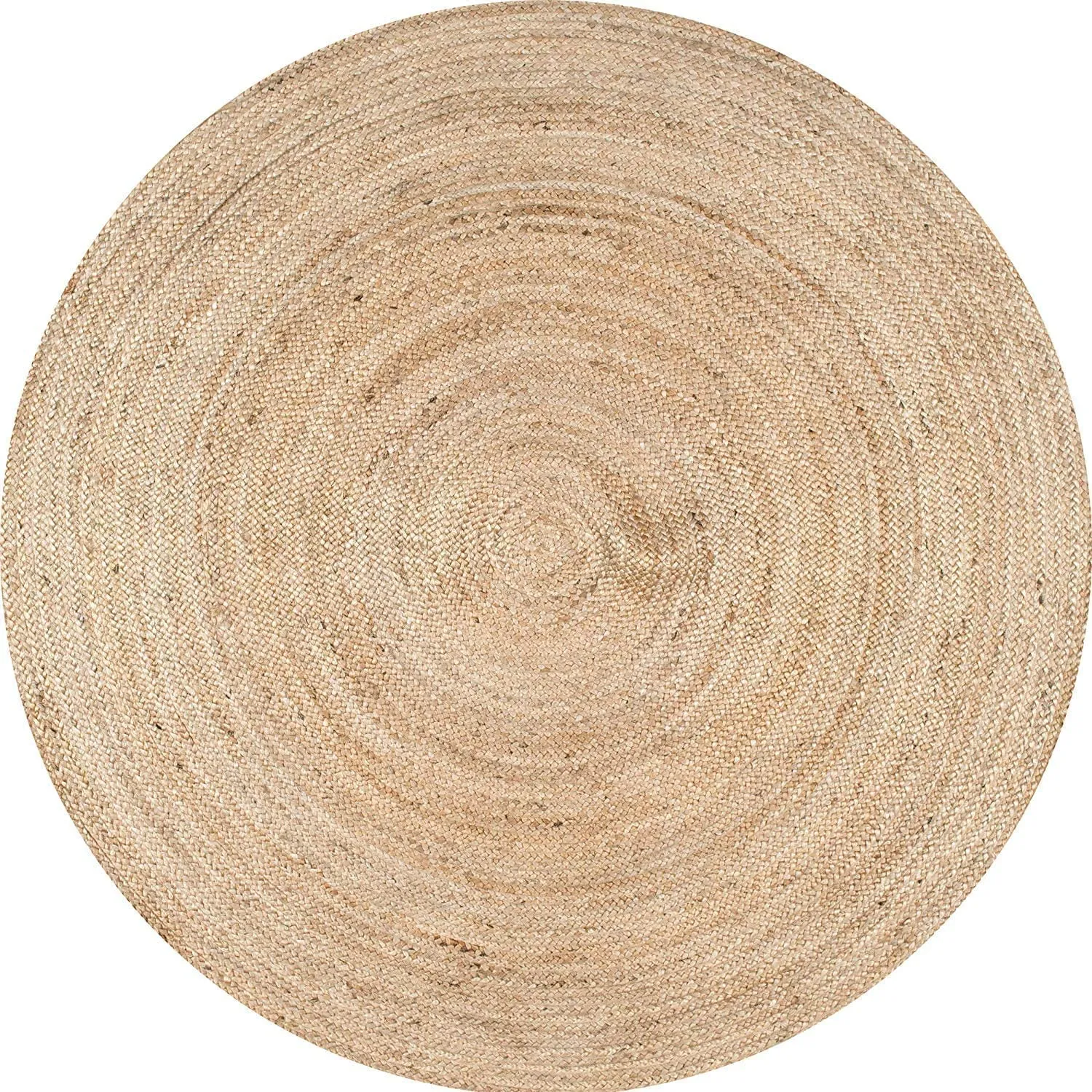 HOMEABLE Braided Jute Round 30 cm Best for Bed - Side Table Dining Table, Centre Table, Tea Table, (30 cm Round)