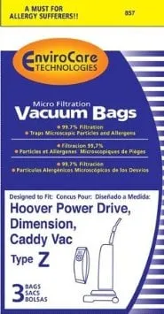 HOOVER VACUUM - Style Z bags