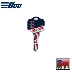 Ilco - MLB TeamKeys - Key Blank - Boston Red Sox - SC1 (5 Pack)