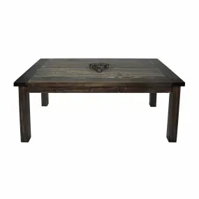 Imperial Chicago Bears Reclaimed Coffee Table