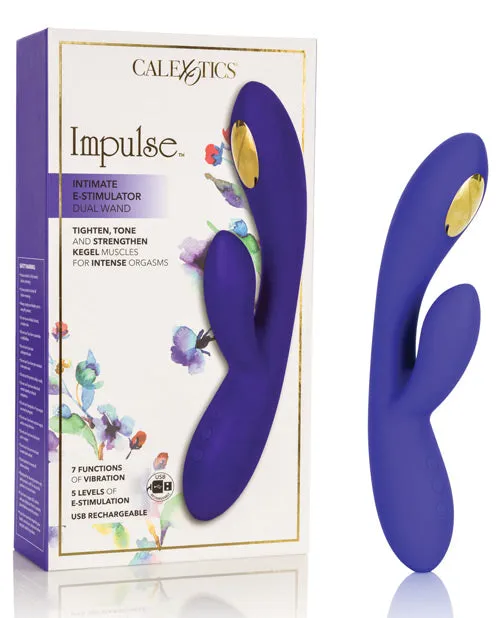 Impulse Intimate E-Stimulator Dual Wand - Purple