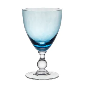 Jewel Wine Glass Large Aquamarine