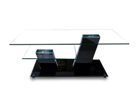 Keyo Coffee Table - Blk/Wht