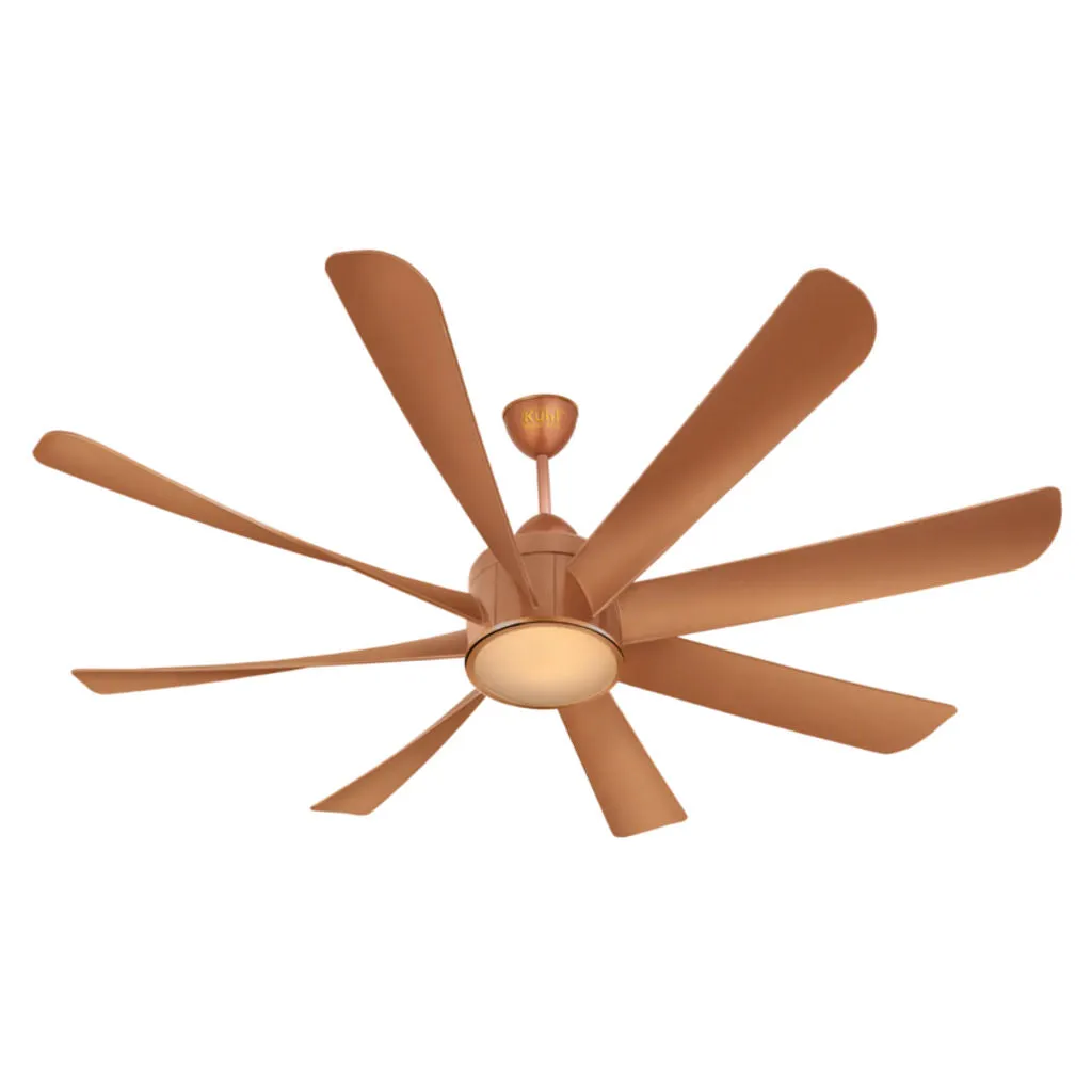 Kuhl Platin D8 BLDC Underlight Ceiling Fan With Remote 1200 mm Copper