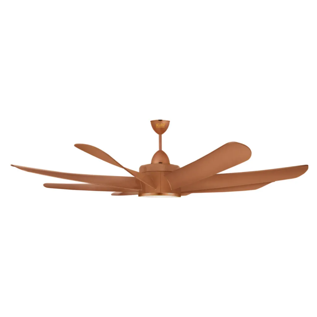 Kuhl Platin D8 BLDC Underlight Ceiling Fan With Remote 1200 mm Copper