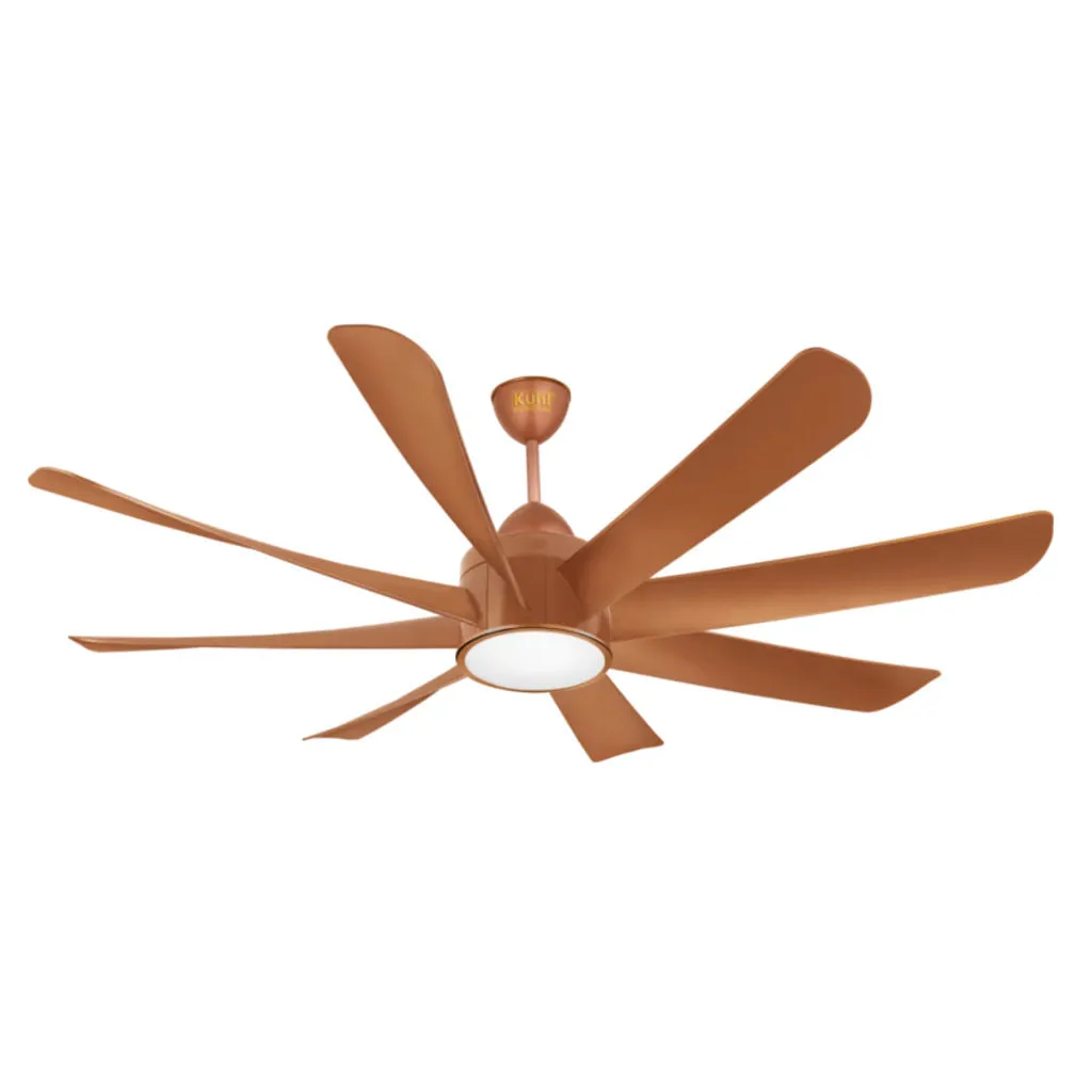 Kuhl Platin D8 BLDC Underlight Ceiling Fan With Remote 1200 mm Copper