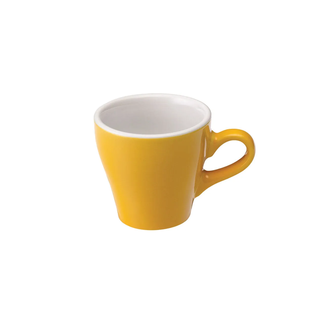 Loveramics Tulip Style Espresso Cup & Saucer - Yellow (2.7oz/80ml)