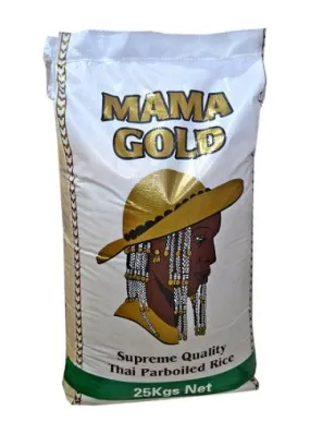 Mama Gold Parboiled Rice 25 kg