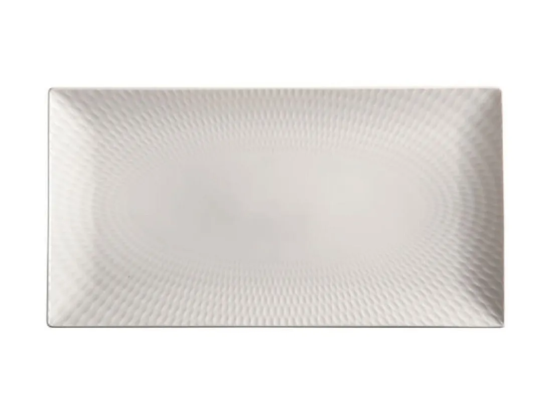 Maxwell & Williams White Basics Diamonds Rectangular Platter 35x19cm GB