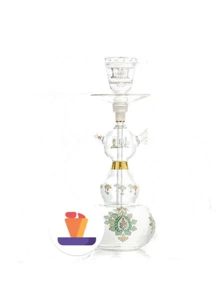 Mazaya glass shisha (Large) - أرجيلة مزايا الحجم الكبير