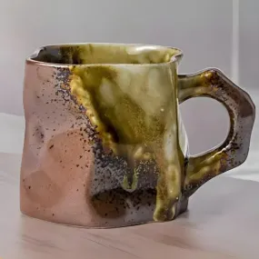 Mineral Inspired Decorative Ceramic Mug