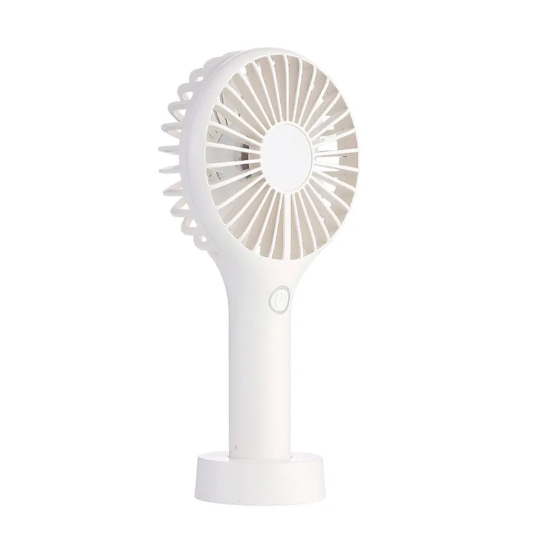 Mini Fan Halter Summer Creative USB Home Office Desktop Portable Handheld Electric Rechargeable Electric Fan