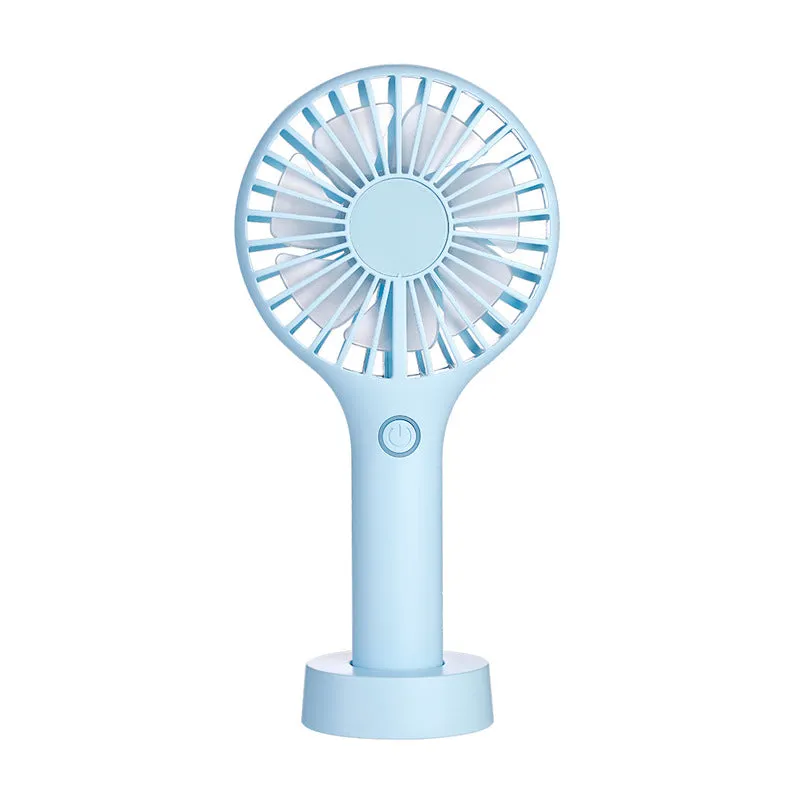 Mini Fan Halter Summer Creative USB Home Office Desktop Portable Handheld Electric Rechargeable Electric Fan