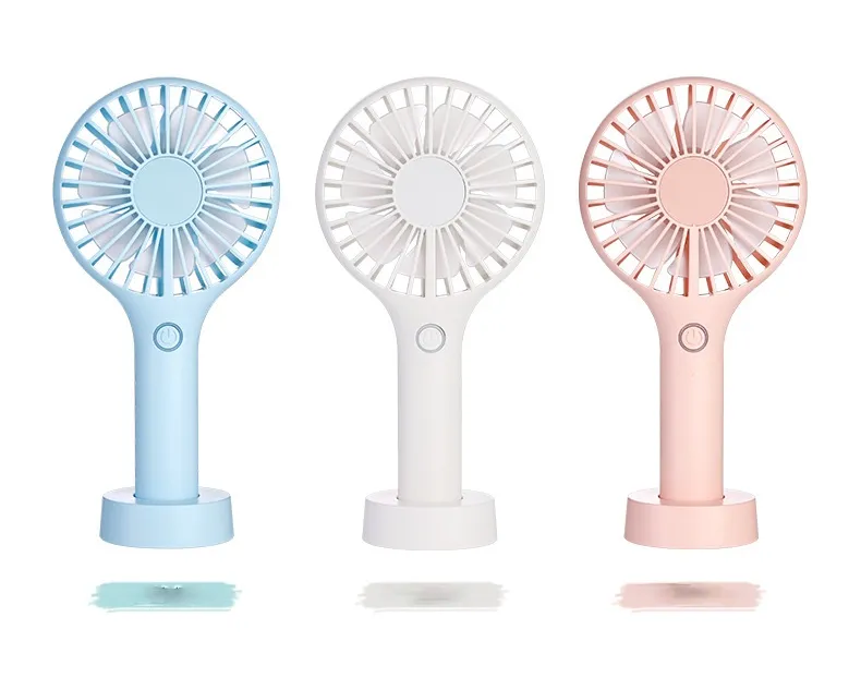 Mini Fan Halter Summer Creative USB Home Office Desktop Portable Handheld Electric Rechargeable Electric Fan