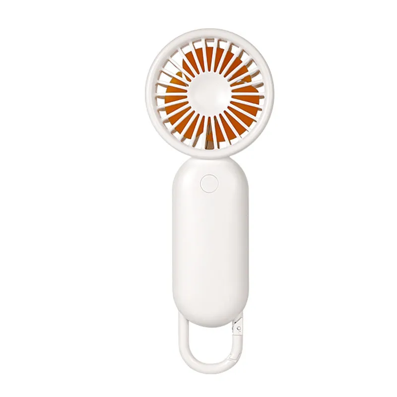 Mini Fan Halter Summer USB Neutral Rechargeable Portable Outdoor Handheld Fan