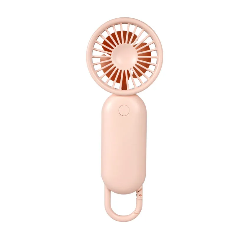 Mini Fan Halter Summer USB Neutral Rechargeable Portable Outdoor Handheld Fan