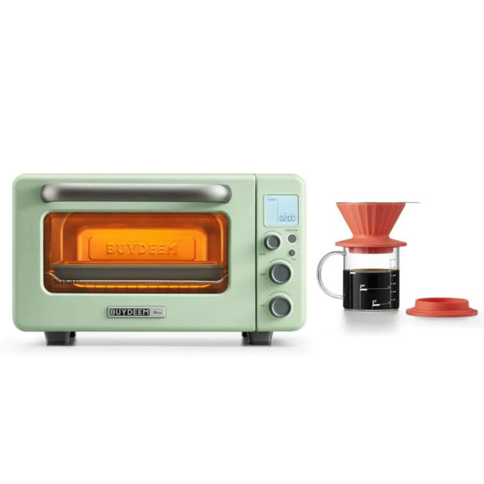 Mini Oven with Coffee Dripper - Color Selection Bundle Offer