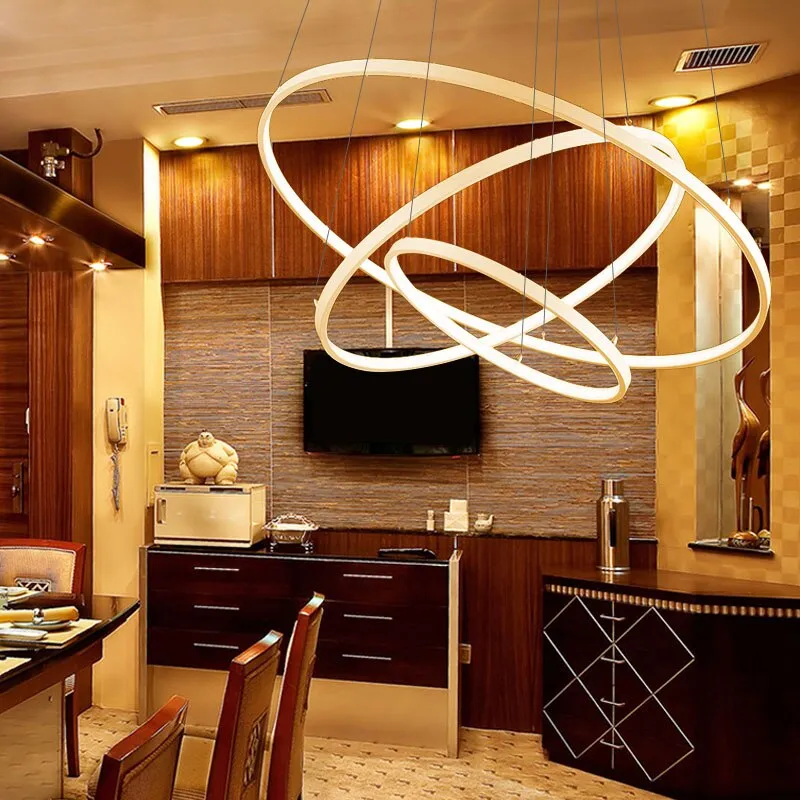 Modern Round LED Ceiling Chandelier