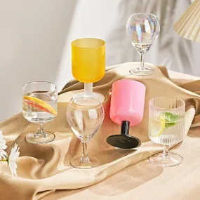 Modern Style Wine Glasses Pairs