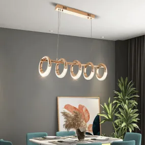 Moon Ring Chandelier