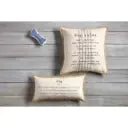 Mud Pie Dog Definition Jute Pillow