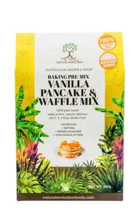 Natural Evolution Vanilla Pancake & Waffle Mix 389g