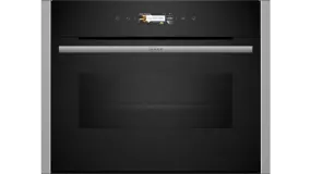 Neff C24MR21N0B N70 Built-In Compact Oven with Microwave Stainless Steel