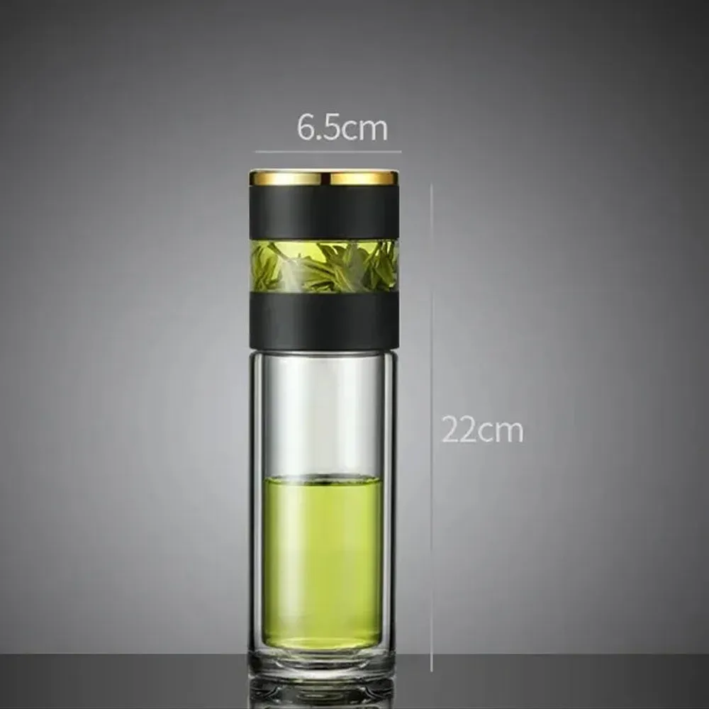 (NET) Tea Infuser Vacuum Flask