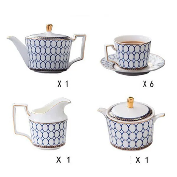 New European Coffee Tea Set