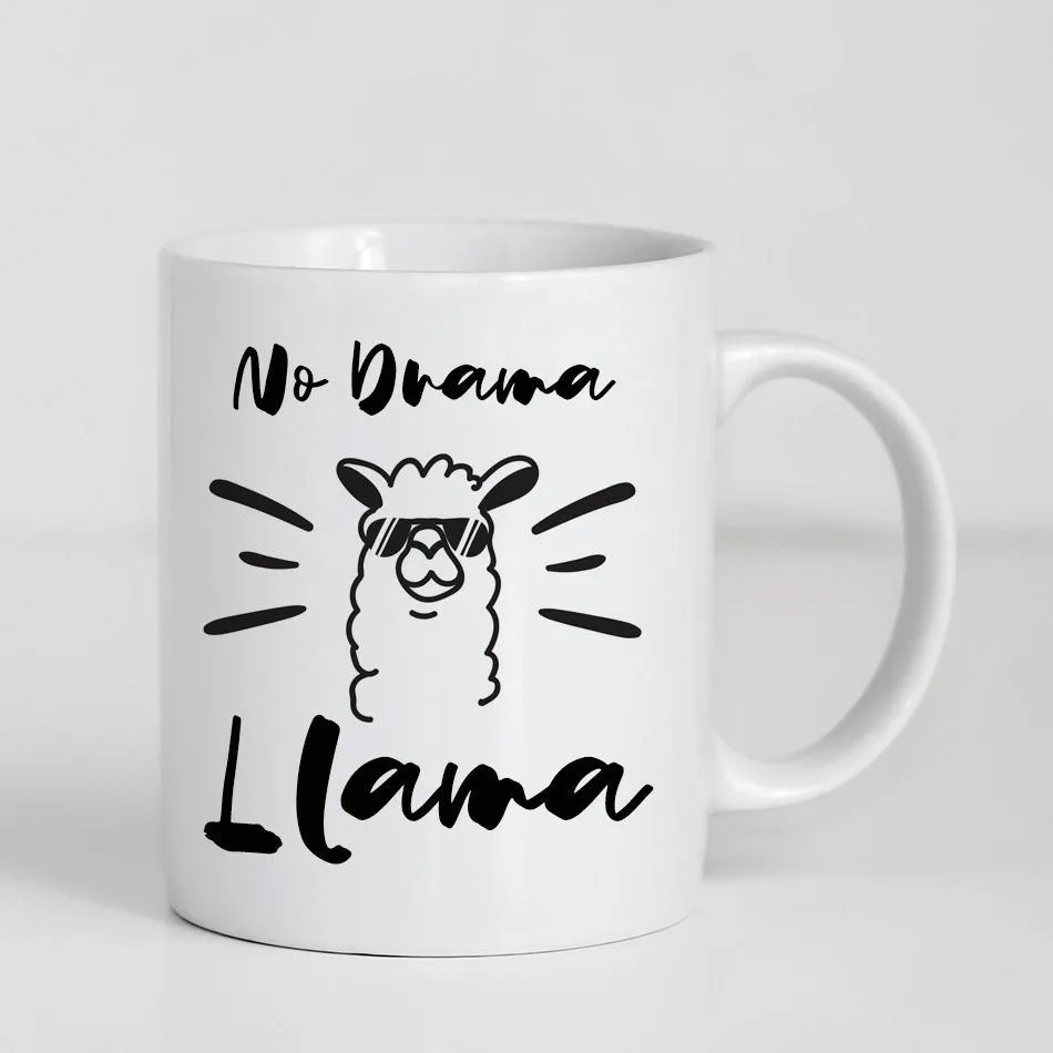 No Drama Llama Mug